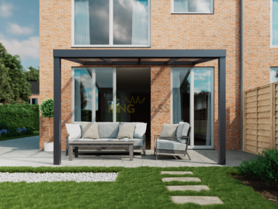 Veranda | Polycarbonaat | Antraciet | 4.06 x 3.0 meter